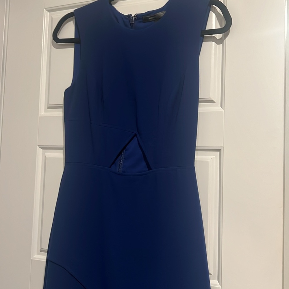 Navy cut out dress - Picture 2 of 7